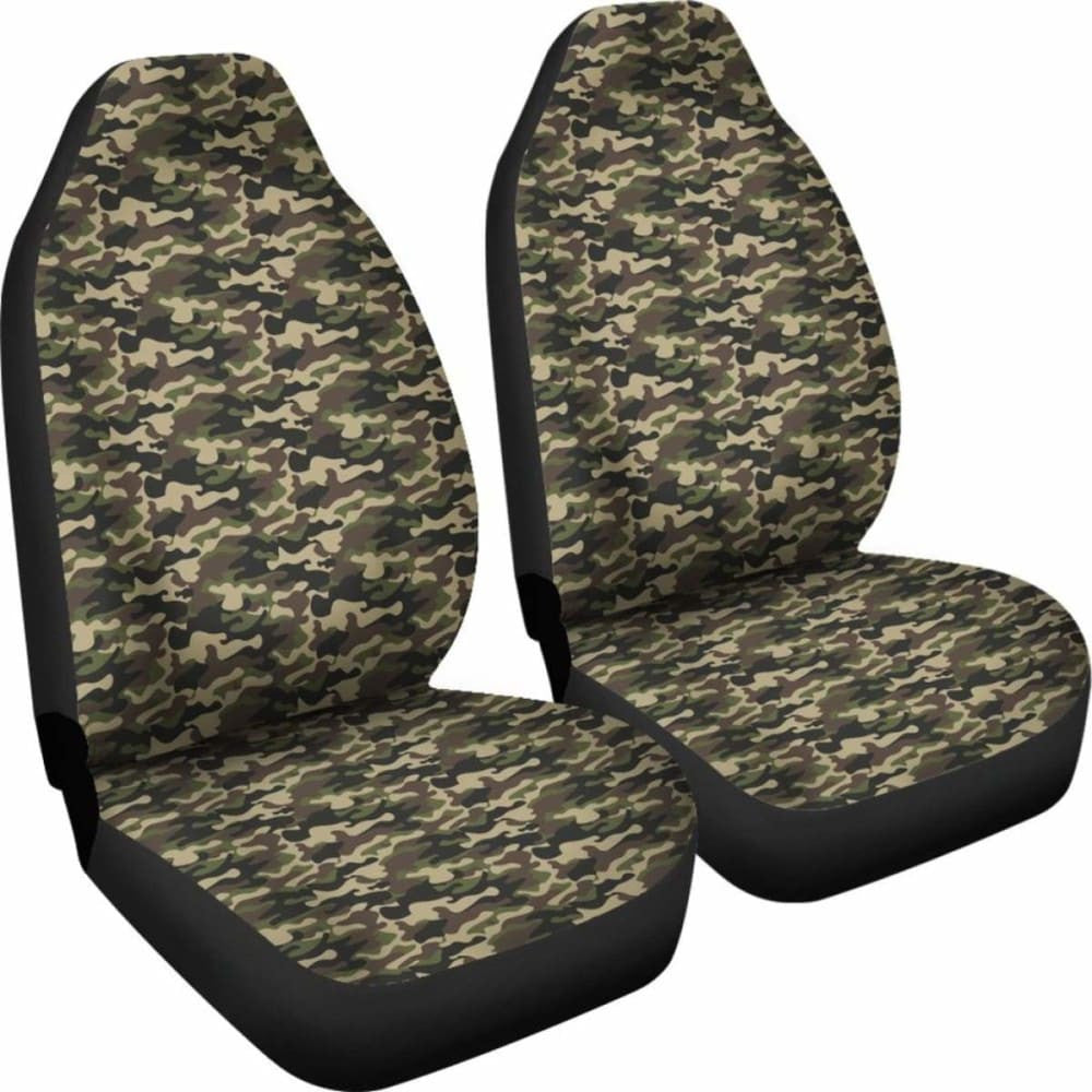 Forest Camo Car Seat Cover