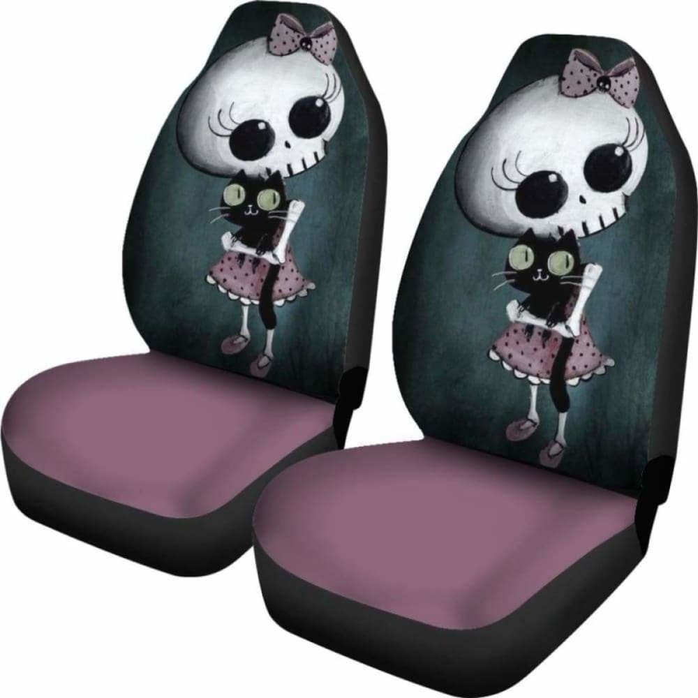 Spooky Cat Car Seat Covers