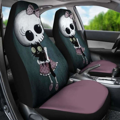 Spooky Cat Car Seat Covers
