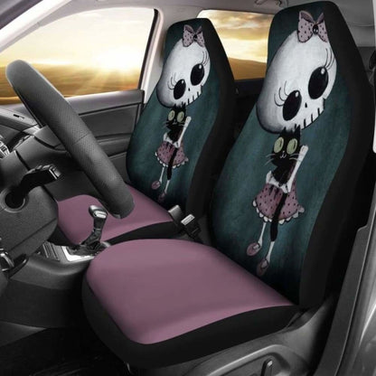 Spooky Cat Car Seat Covers