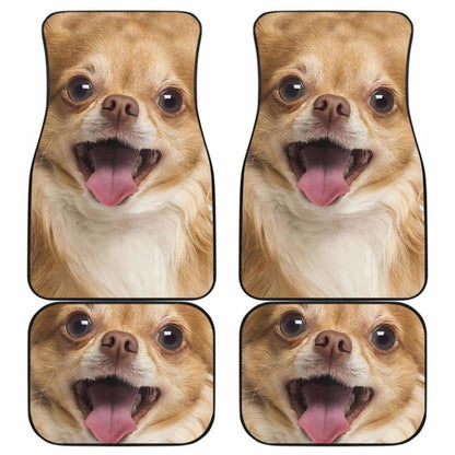 Chihuahua Car Floor Mats Funny Dog Face