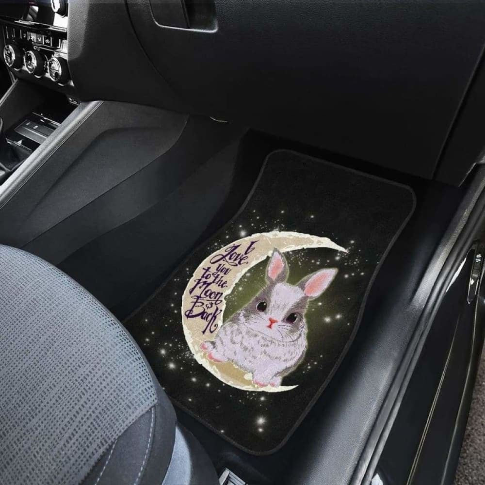 Rabbit Moon Car Floor Mats