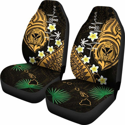 Heartbeat Polynesian Hawaii Car Seat Covers Plumeria Turtle Amazing