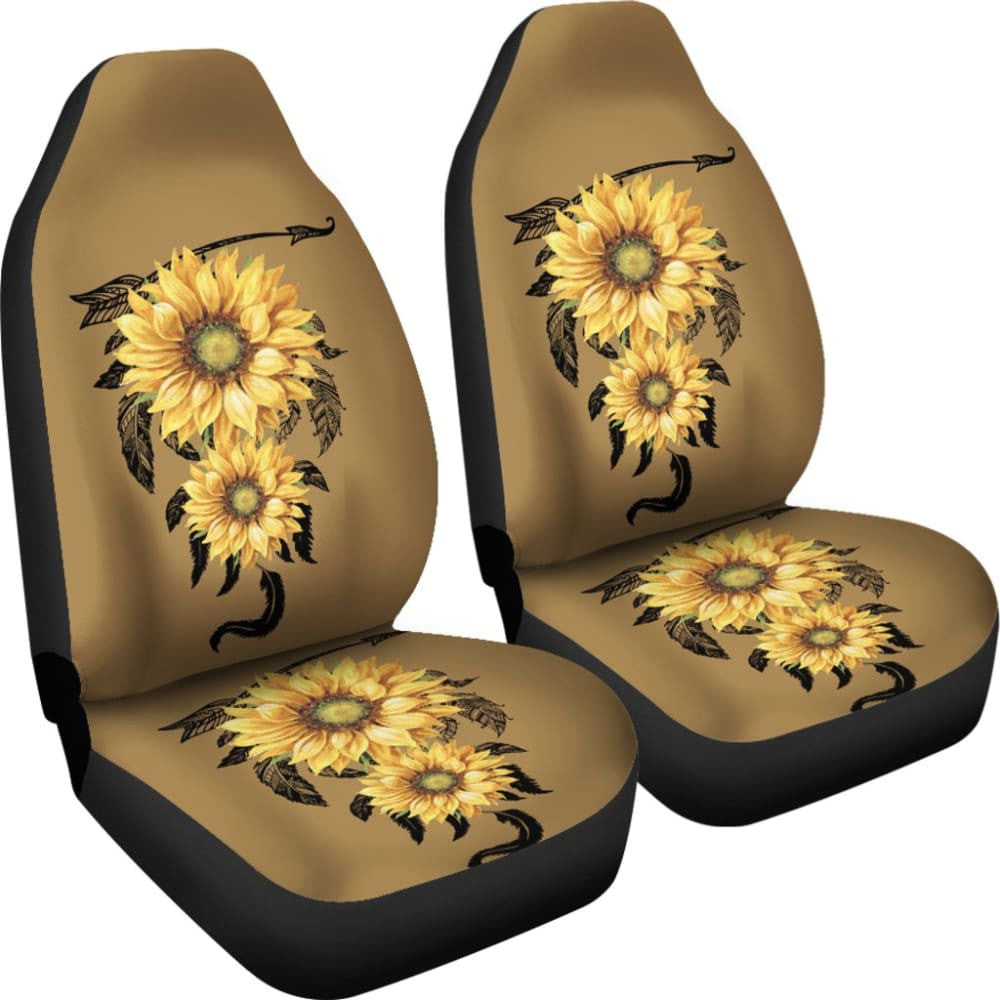 Car Seat Covers Native American Indian Sunflower Dream Catcher