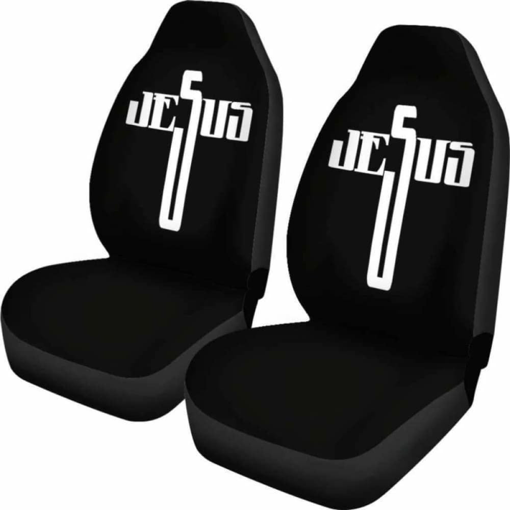 Jesus Christ Cross Crucifix Christian Car Seat Covers