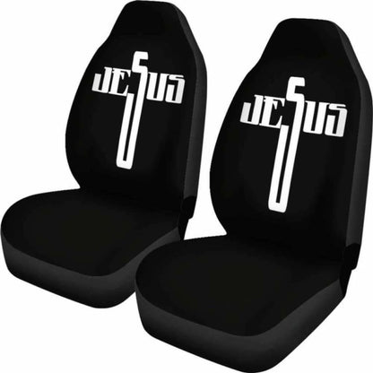 Jesus Christ Cross Crucifix Christian Car Seat Covers