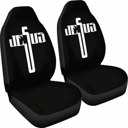 Jesus Christ Cross Crucifix Christian Car Seat Covers