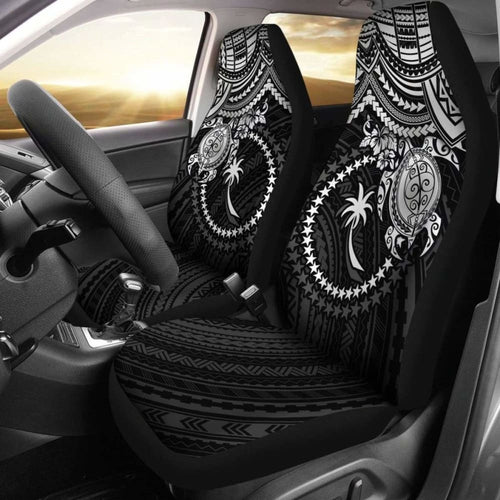 Chuuk Polynesian Car Seat Covers  - White Turtle - Amazing