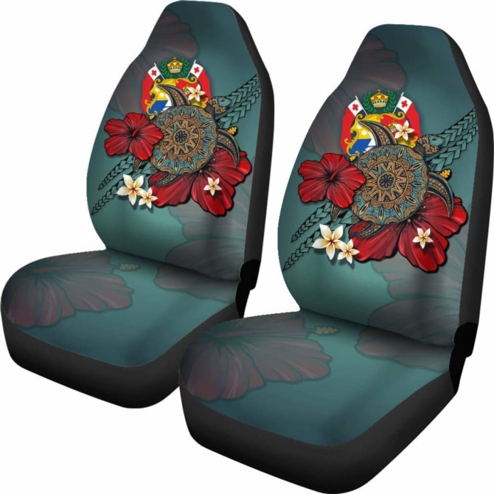 Tonga Car Seat Covers Blue Turtle Tribal Amazing