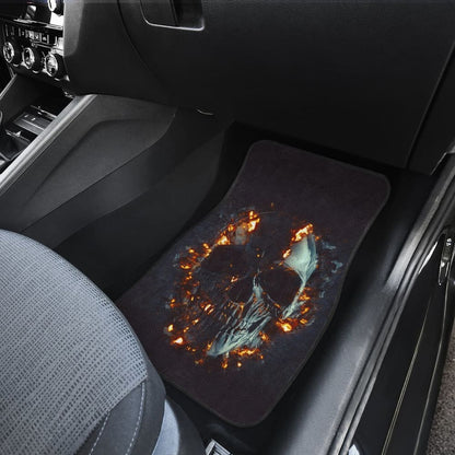 Skull Flare Car Floor Mats
