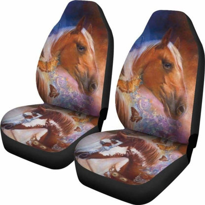 Car Seat Covers Caballos & Mariposa Horses
