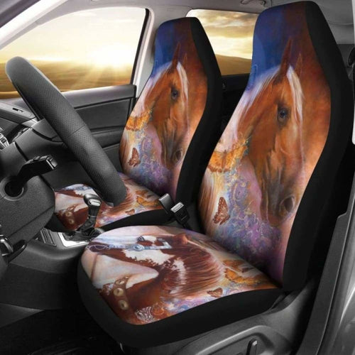 Car Seat Covers Caballos & Mariposa Horses