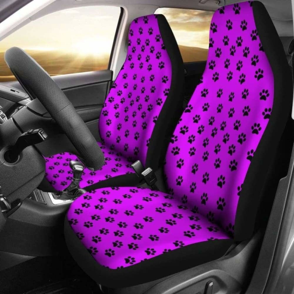 Paw Prints Car Seat Covers