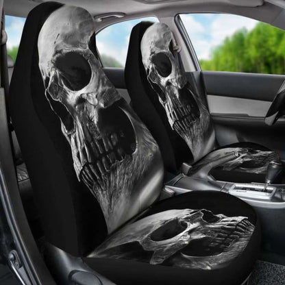 Set Of Pcs Awesome Skull Car Seat Covers