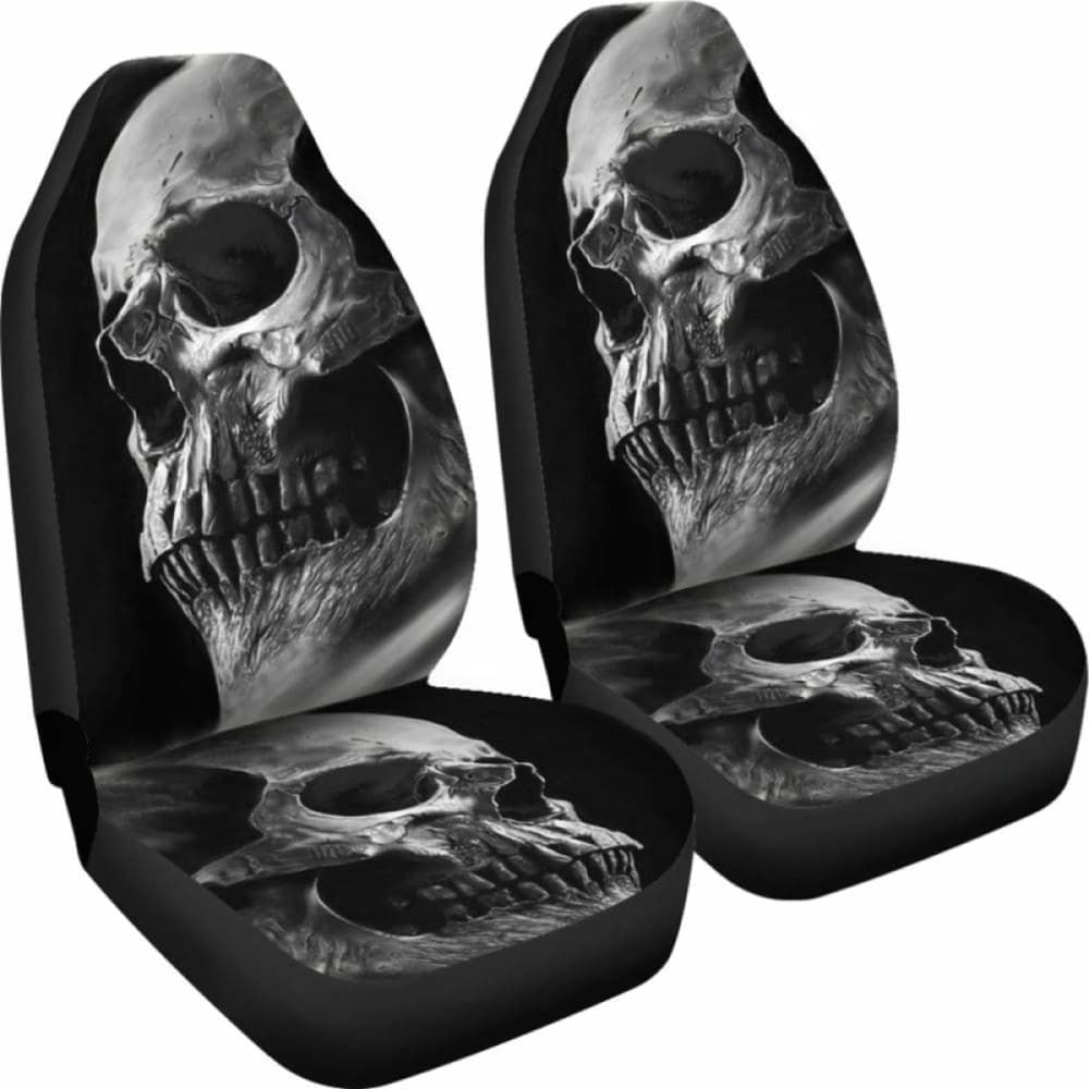 Set Of Pcs Awesome Skull Car Seat Covers
