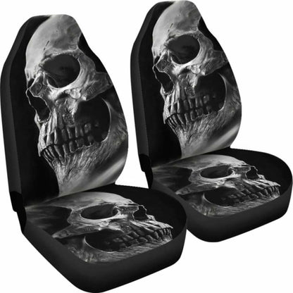 Set Of Pcs Awesome Skull Car Seat Covers