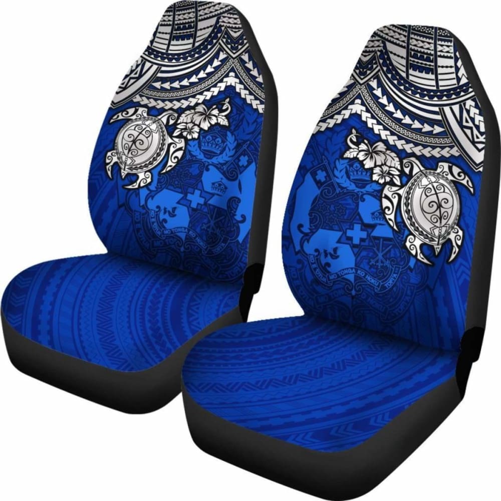 Tonga Polynesian Car Seat Covers - Blue Turtle - Amazing