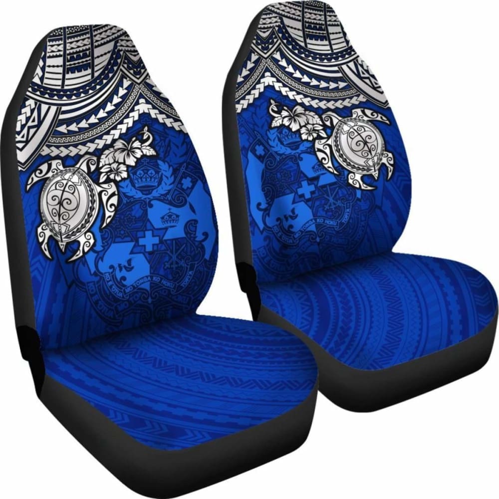 Tonga Polynesian Car Seat Covers - Blue Turtle - Amazing