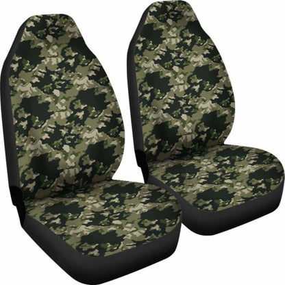Skull Camouflage Camo Design Car Seat Covers