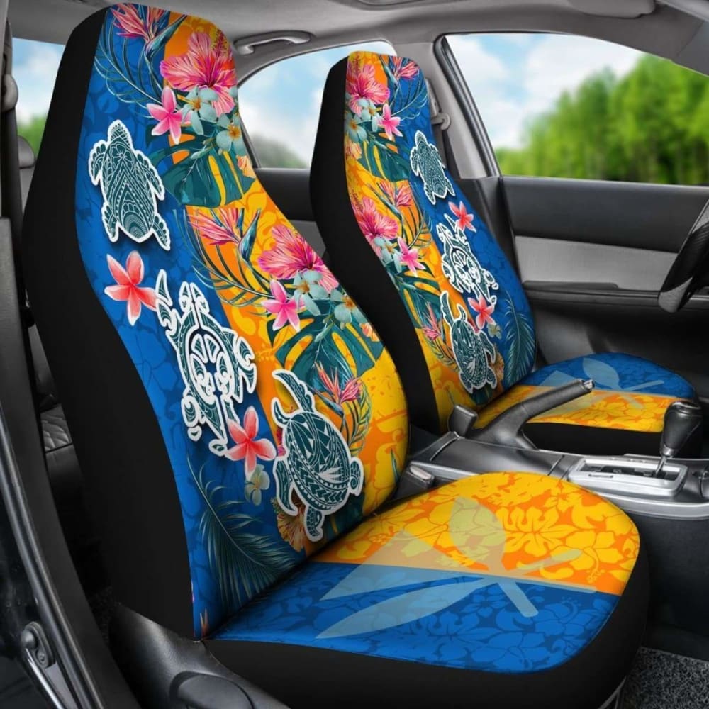 Hawaii Car Seat Covers Polynesian Turtle Special Amazing