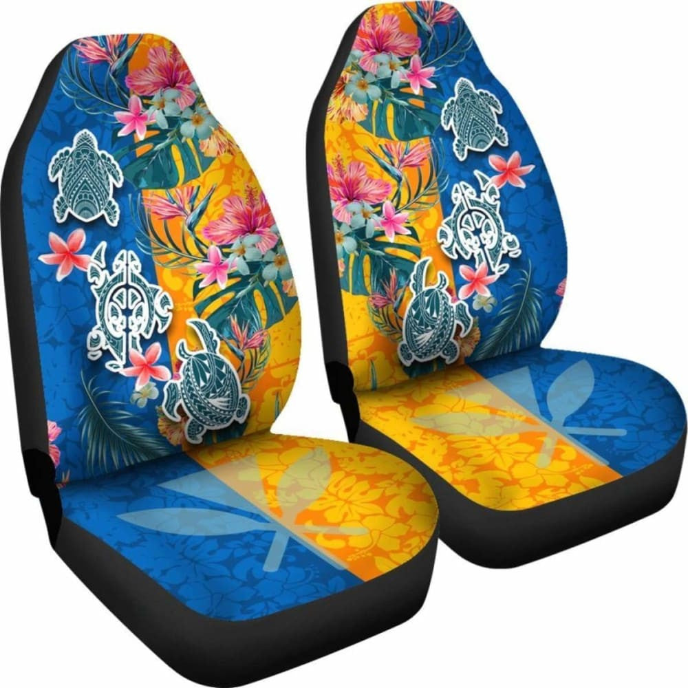 Hawaii Car Seat Covers Polynesian Turtle Special Amazing