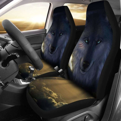 Wolf In The Sky Car Seat Covers Amazing