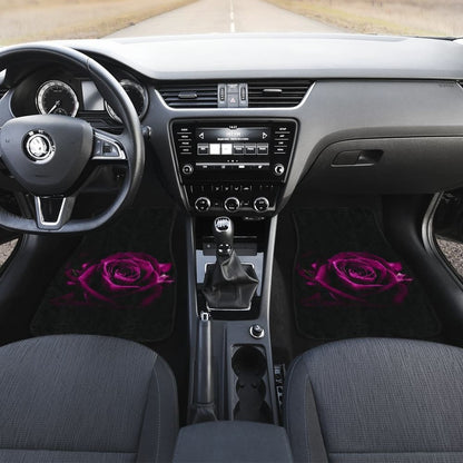 Most Beautiful Purple Roses Car Floor Mats