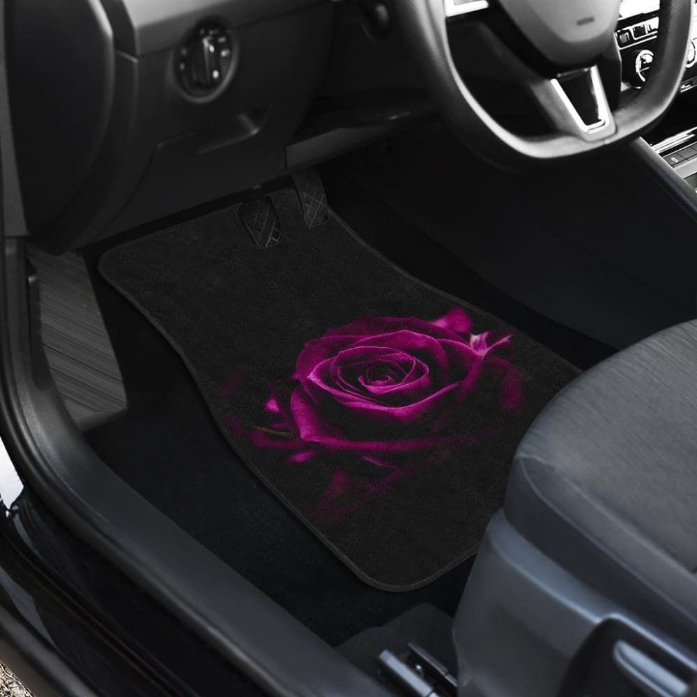 Most Beautiful Purple Roses Car Floor Mats