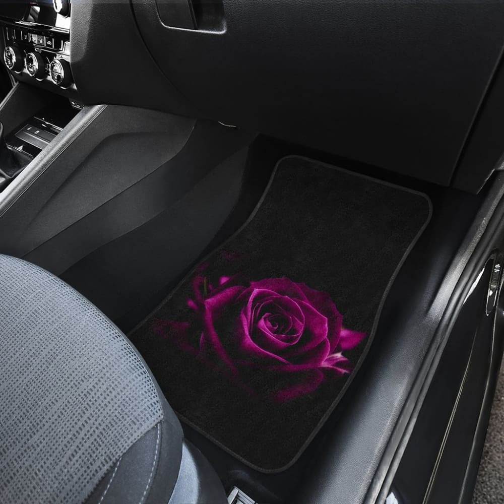 Most Beautiful Purple Roses Car Floor Mats