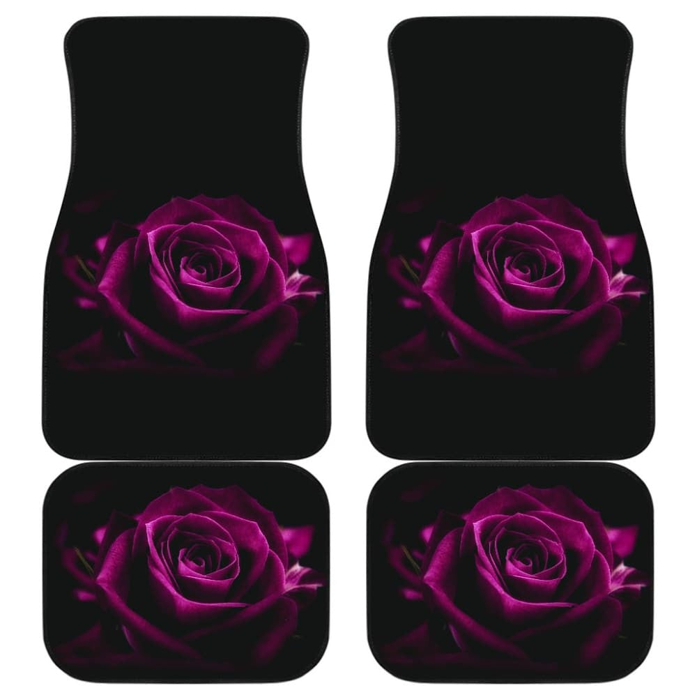 Most Beautiful Purple Roses Car Floor Mats