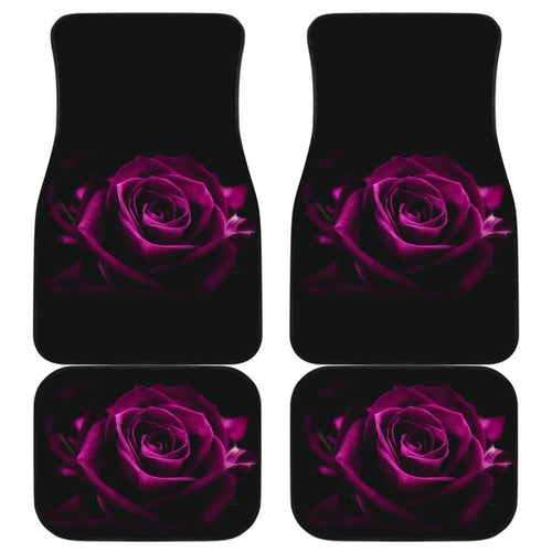 Most Beautiful Purple Roses Car Floor Mats