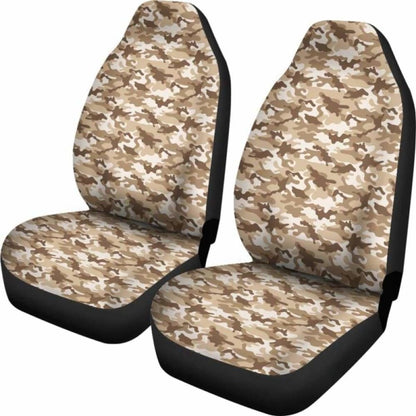 Tan Camouflage Car Seat Covers