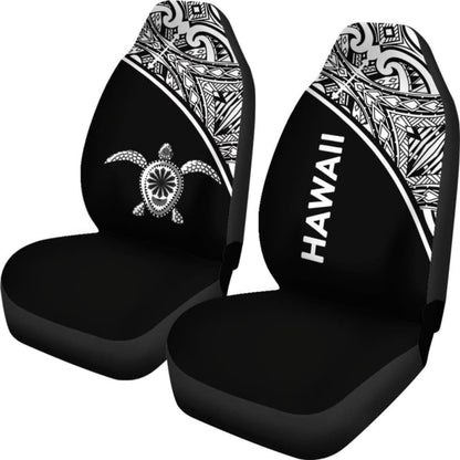 Polynesian Hawaii Turtle Car Seat Covers Curve Black New