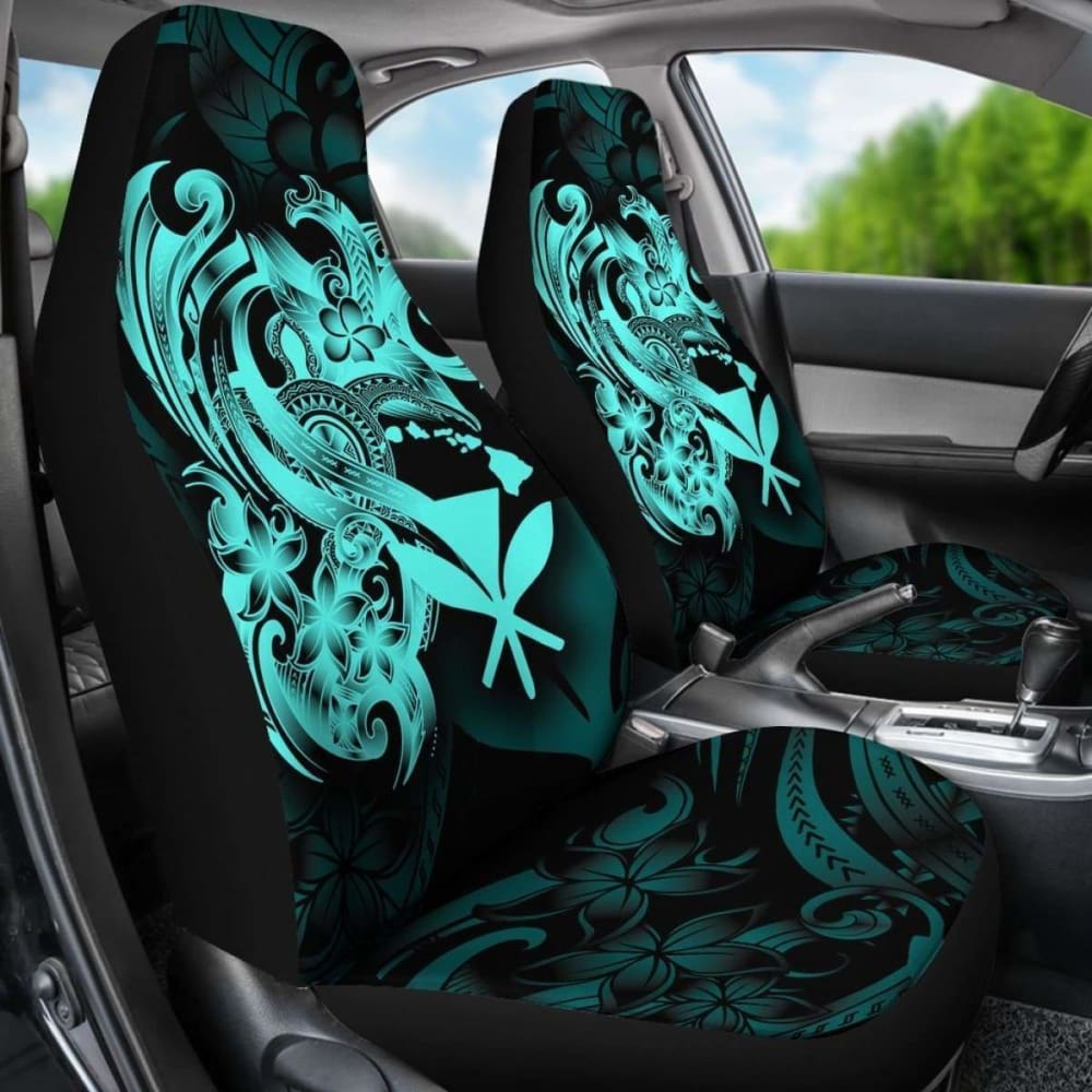 Hawaii Turtle Kanaka Maoli Hibiscus Car Seat Covers New
