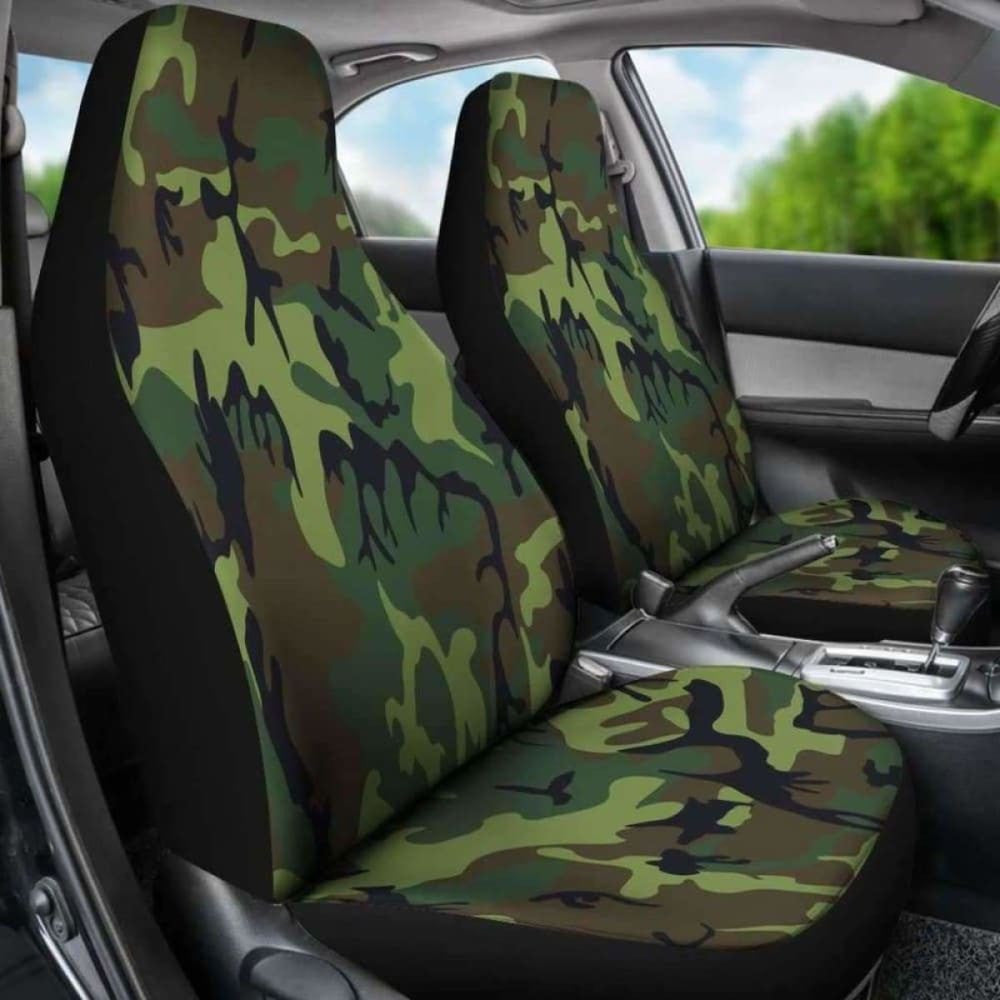 Camouflage Pattern Car Seat Covers
