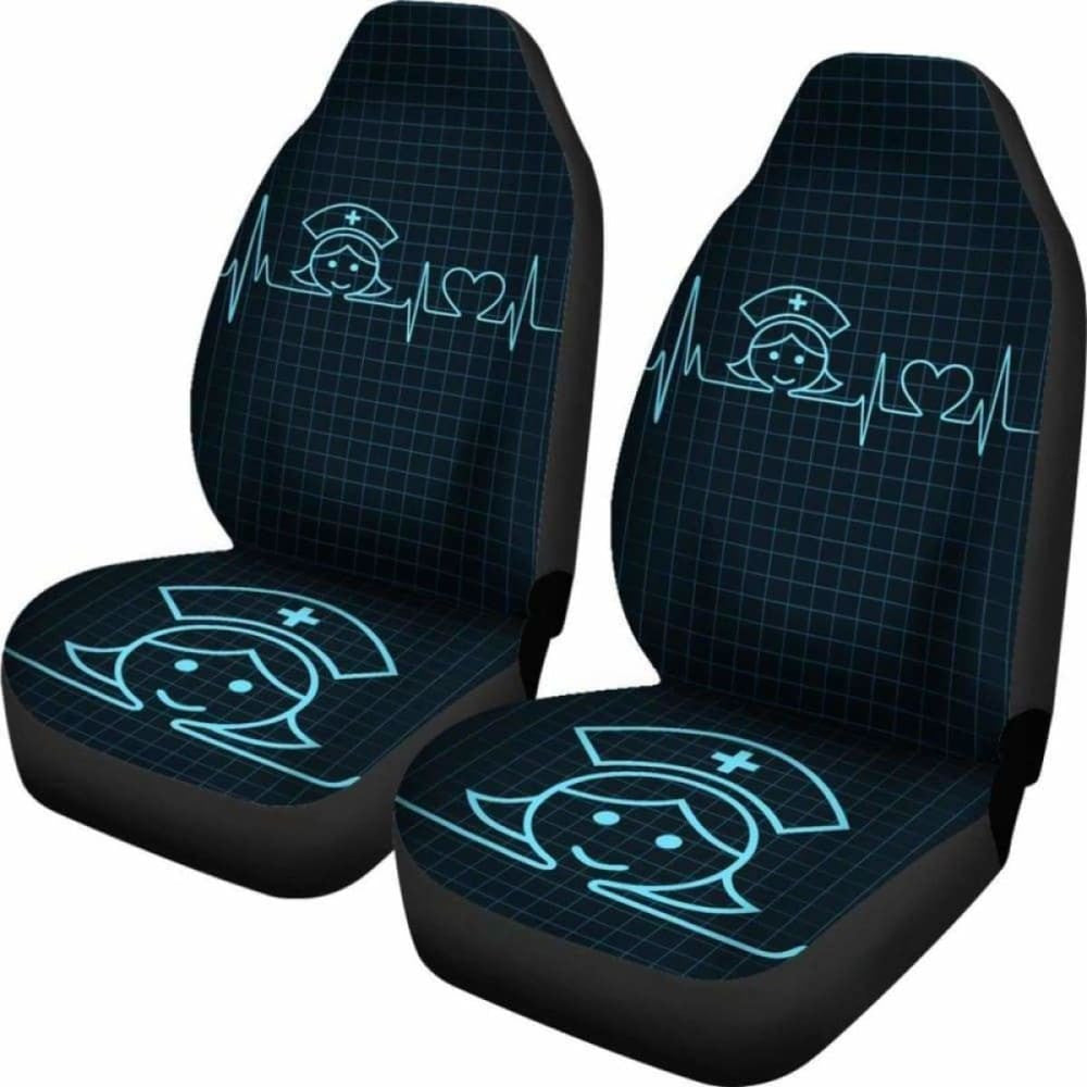 Nurse Heart Beat Car Seat Cover