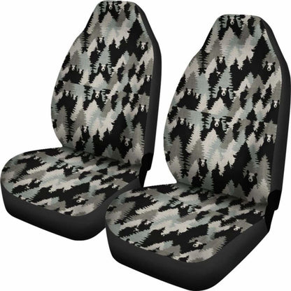 Camo Car Seat Cover Bear Hunting