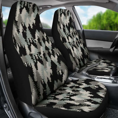 Camo Car Seat Cover Bear Hunting