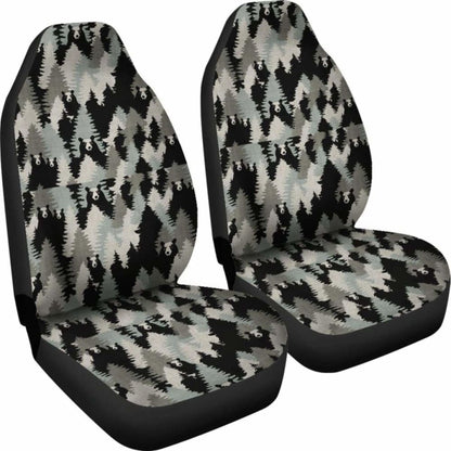 Camo Car Seat Cover Bear Hunting
