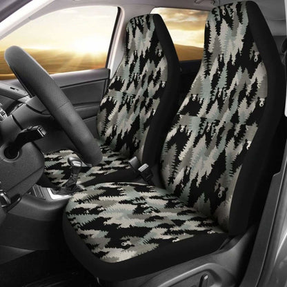 Camo Car Seat Cover Bear Hunting