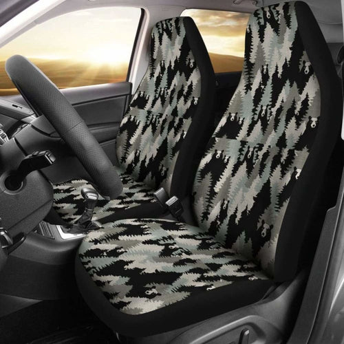 Camo Car Seat Cover Bear Hunting