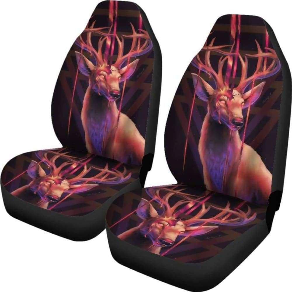 Deer Art Design Car Seat Covers Amazing Gift Ideas