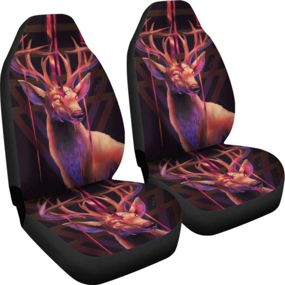 Deer Art Design Car Seat Covers Amazing Gift Ideas