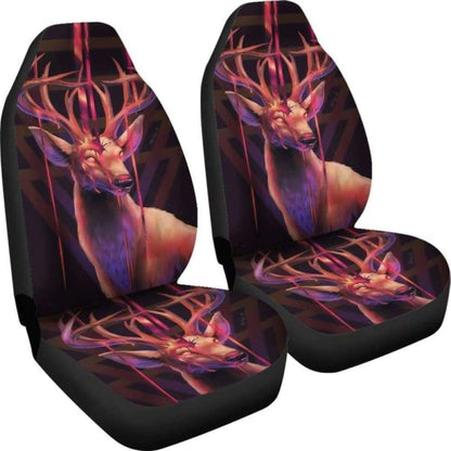 Deer Art Design Car Seat Covers Amazing Gift Ideas