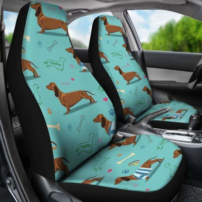 Dachshund Dogs Car Seat Covers