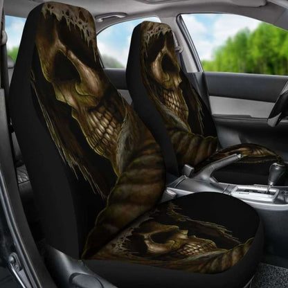 Set Of Skull Car Seat Covers
