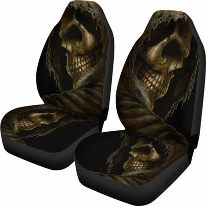 Set Of Skull Car Seat Covers