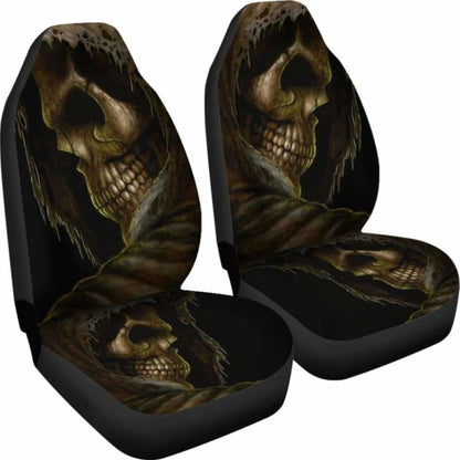 Set Of Skull Car Seat Covers