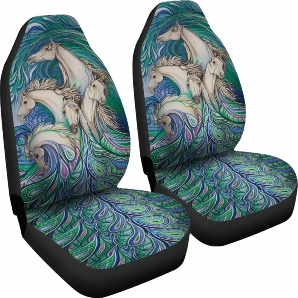 Car Seat Cover - Horses