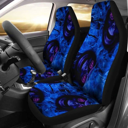Set Of Skull Car Seat Covers